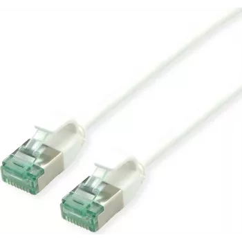ROLINE RM U/FTP Patch Cable Cat.6A Class EA Slim White 5m 21.45.3367