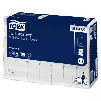Tork Xpress H2 Universal Interfold ručnici 150400, 2-slojni, bijeli, 3990 ručnika