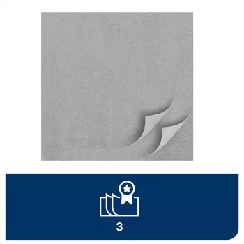 TORK Soft Dinner Advanced Anthracite 3-slojne salvete 39 x 39,5 cm, 100 kom. (509401)