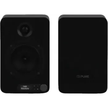 Pure Acoustics Pure Classic Active Black EU/UK System Radio DAB/DAB+/FM with Bluetooth and Remote Control (254590)