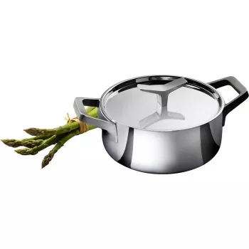 Electrolux E9KLSA11 lonac s poklopcem, 3 L, okrugli, krom