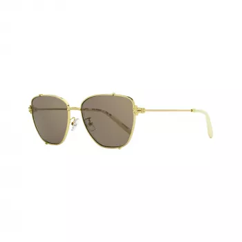 Tory Burch ženske četvrtaste sunčane naočale TY6105, okvir tamna Havana, smeđe gradient leće, 55mm TY6105-32787N
