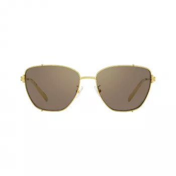Tory Burch ženske četvrtaste sunčane naočale TY6105, okvir tamna Havana, smeđe gradient leće, 55mm TY6105-32787N
