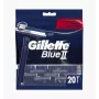 Gillette Blue II jednokratni brijači za muškarce, 20 komada, dvostruke oštrice s Lubrastrip 7702018466757
