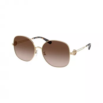 Tory Burch TY6112-334613 ženske sunčane naočale Butterfly Dark Havana smeđe gradijent 56/16/140 mm