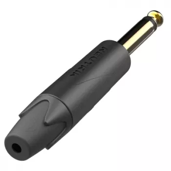 Neutrik NP2XX-AU-0 2-polni profesionalni 1/4 inch jack utikač, pozlaćeni kontakti, niklano kućište