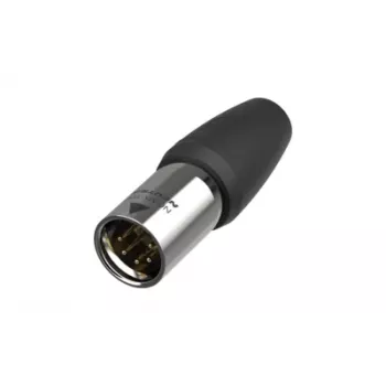 Neutrik NC5MX1-TOP 5-polni XLR kabel utikač, muški, crni, IP65