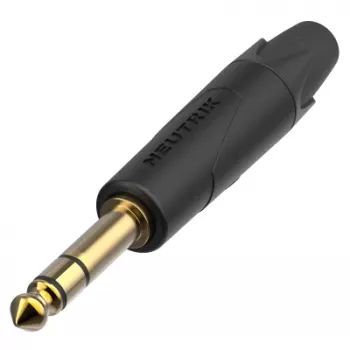 Neutrik NP3XX-AU-0 1/4 inch TRS jack utikač s pozlaćenim kontaktima