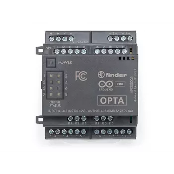 Arduino Pro Opta Ext D1608E modul proširenja, 16 programabilnih naponskih ulaza, 8 elektromehaničkih releja 250 V AC 6 A (AFX00005)