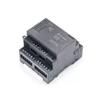 Arduino Opta analogni modul proširenja AFX00007 - 4 konfigurabilna analogna ulaza, 2 analogna izlaza, 12-24 VDC, za DIN tračnicu