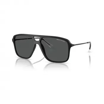 Armani Exchange muške sunčane naočale AX4150SU, crni okvir, sive leće, 59/15/145 mm AX4150SU80588