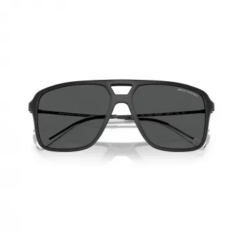 Armani Exchange muške sunčane naočale AX4150SU, crni okvir, sive leće, 59/15/145 mm AX4150SU80588