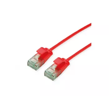 ROLINE RM UTP patch kabel Cat.6A Class EA Slim crveni 5m 21.45.3417
