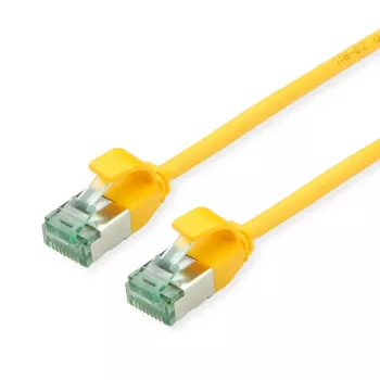 ROLINE RM U/FTP patch kabel Cat.6A/Class EA SLIM žuti 0,15m - FTP (21.45.3320)