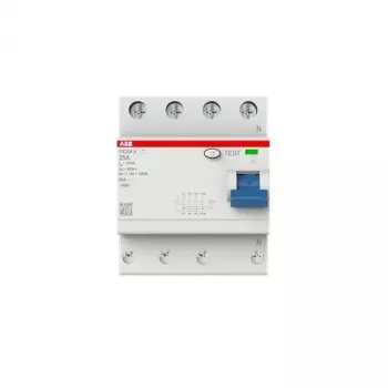 ABB FX204A-25/0.03 zaštitna sklopka struje kvara 4P 25A 30mA tip A 230/400V AC 2CSF204165R1250