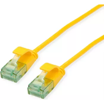 ROLINE RM UTP patch kabel Cat.6A/Class EA SLIM žuti 3m - UTP 21.45.3426
