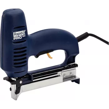 Rapid PRO R553 električna klamerica i heftalica, plava, 230V, koristi spajalice serije 53 i čavle tipa 8 10642901