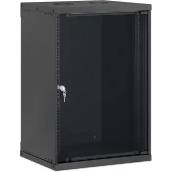 Intellinet 19 inch zidno kućište, Basic Line, 15U, 400 mm dubine, crno RAL 9005 716710