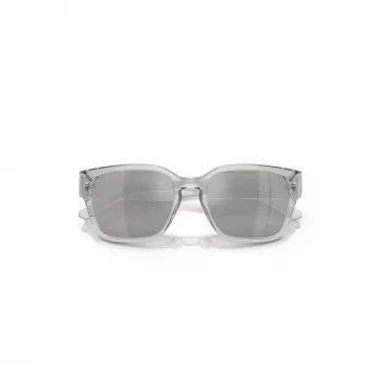 Arnette AN4325-28586G Unisex Rectangular Sunglasses, Matte Black Frame, Dark Grey Lenses, 54-19-145 mm