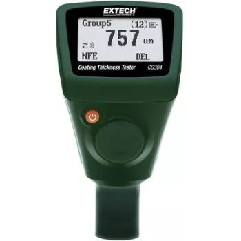 Extech CG304 mjerač debljine premaza 0-2000 µm s Bluetoothom i USB-om
