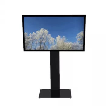 HI-ND MOUNTS HI-ND podni stalak staklo univerzalni 49-65 inch LCD zaslon podni stalak - crni (RAL 9005) FS0000-5001-02