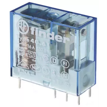 Finder 40.61.9.018.4000 energetski relej 16A SPDT 18V DC PCB montaža