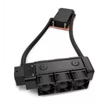 Dynatron L36 1U aktivno tekućinsko CPU hlađenje za AMD SP6/TR5, 300W TDP, bakrena hladna ploča, 40mm ventilator s dvostrukim kugličnim ležajem, 10000 okr/min