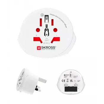 SKROSS svjetski putni adapter s Micro USB kabelom (1.500225C-E)