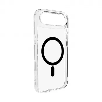 PURO LITEM zaštitna futrola za Apple iPhone 17 Air, crna i prozirna PUIPC1766LITEMBLK