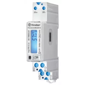Finder 7M.24.8.230.0310 jednofazno digitalno brojilo izmjenične energije 40 A, u skladu s MID