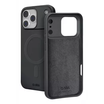 SBS Instinct Mag futrola za iPhone 18 Pro / 17 Pro, kompatibilna s MagSafe, crna