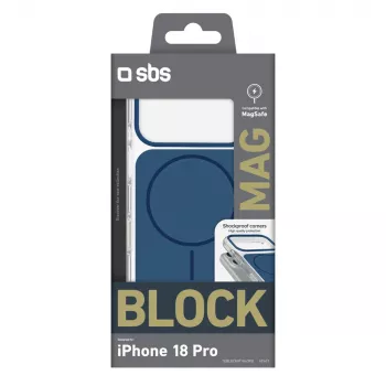 SBS Block futrola za iPhone 18 Pro kompatibilna s MagSafe – plava