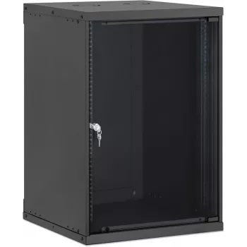 Intellinet 19 inch zidni mrežni ormar, Basic Line, 15U, dubina 560 mm, crno RAL 9005 (716772)