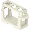 ILME COB03/3BC držač modula za 3x 21,21 mm umetka, termoplast, crni