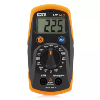 HT Instruments HT14D digitalni multimetar CAT III 300 V, CAT II 600 V, 2000 counts 1010160