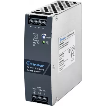 Finder 78.W1.1.230.2402 DIN napajanje 24V DC 5A 120W 1 izlaz