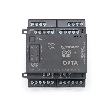 Arduino Pro Opta Ext D1608S modul proširenja, 16 programabilnih naponskih ulaza, 8 poluvodičkih releja 24 V DC 2 A (AFX00006)