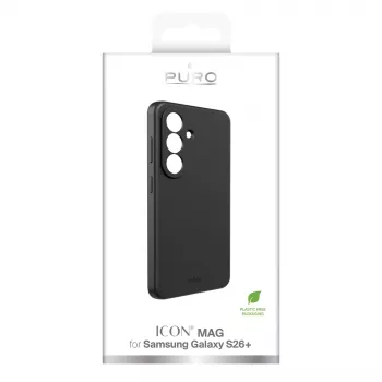 SBS Mobile Icon maska za Samsung Galaxy S26+ – crna silikonska stražnja maska PUSGS26PICONBLK