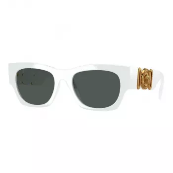 Versace VE4479U31487 ženske sunčane naočale cat-eye, crni okvir, siva stakla, 52mm