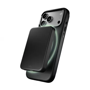 PURO Icon Magnetic maska za Apple iPhone 17 Pro Max crna kompatibilna s MagSafe