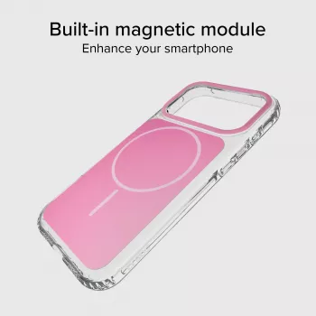 SBS Block kućište za iPhone 18 Pro Max, kompatibilno s MagSafe, ružičasto