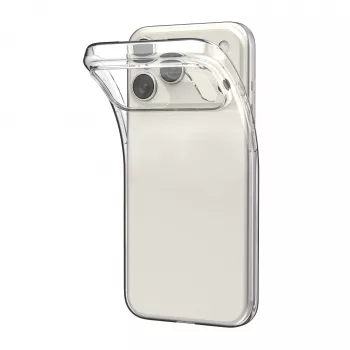 PURO maska za Apple iPhone 17 Pro Max prozirna TPU ultra tanka 0,3 Nude