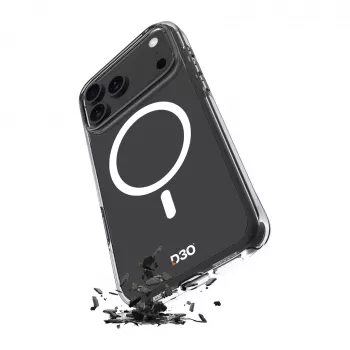 PURO prozirna maska za Apple iPhone 17 Pro Max s MagSafe - bijela