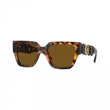 Versace VE4409-511983 ženske sunčane naočale cat eye, Havana okvir, tamnosive gradient leće, 54mm