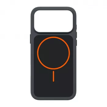 SBS D3O Core maska za iPhone 18 Pro / 17 Pro, kompatibilna s MagSafe, crno-narančasta