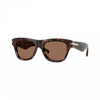 Burberry Men's BE4438U300273 Sunglasses, Havana Frame, Brown Gradient Lens, 53/19/145 mm