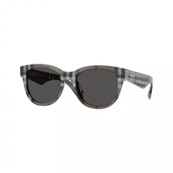 Burberry ženske sunčane naočale BE4432U414787 kvadratne, Dark Havana/Dark Grey, 54/19/140 mm