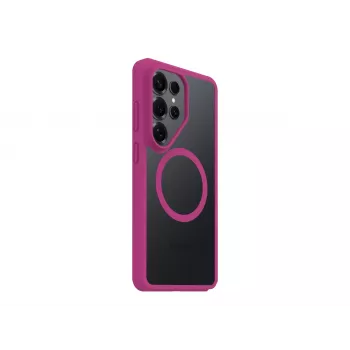 OtterBox React Series maska za Samsung Galaxy S26 Ultra – prozirna/roza s MagSafe 77-99946