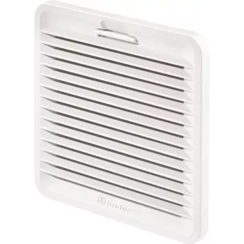 Finder 7F.02.0.000.2000.0 filtar za odvod zraka, 155 x 155 x 22,6 mm, G3, IP54, svijetlo sivi