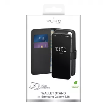 SBS Mobile futrola s preklopom za Samsung Galaxy S26, crna PUSGS26BOOKC8BLK